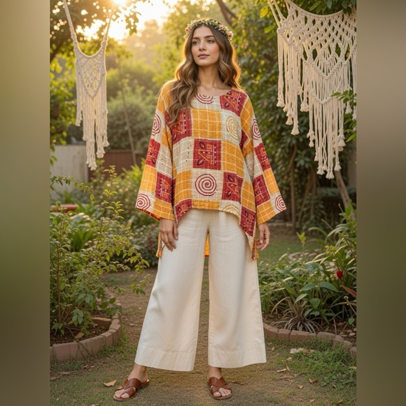 KANTHA DREA SHES1OAK LONG SLEEVE TOP